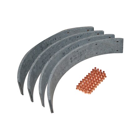 A & I Products Lining Set, Shoe Brake 5" x5" x16" A-3620602M91